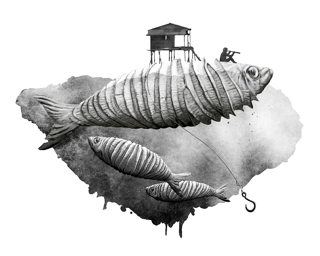 Photo montage Claude Peyrouse