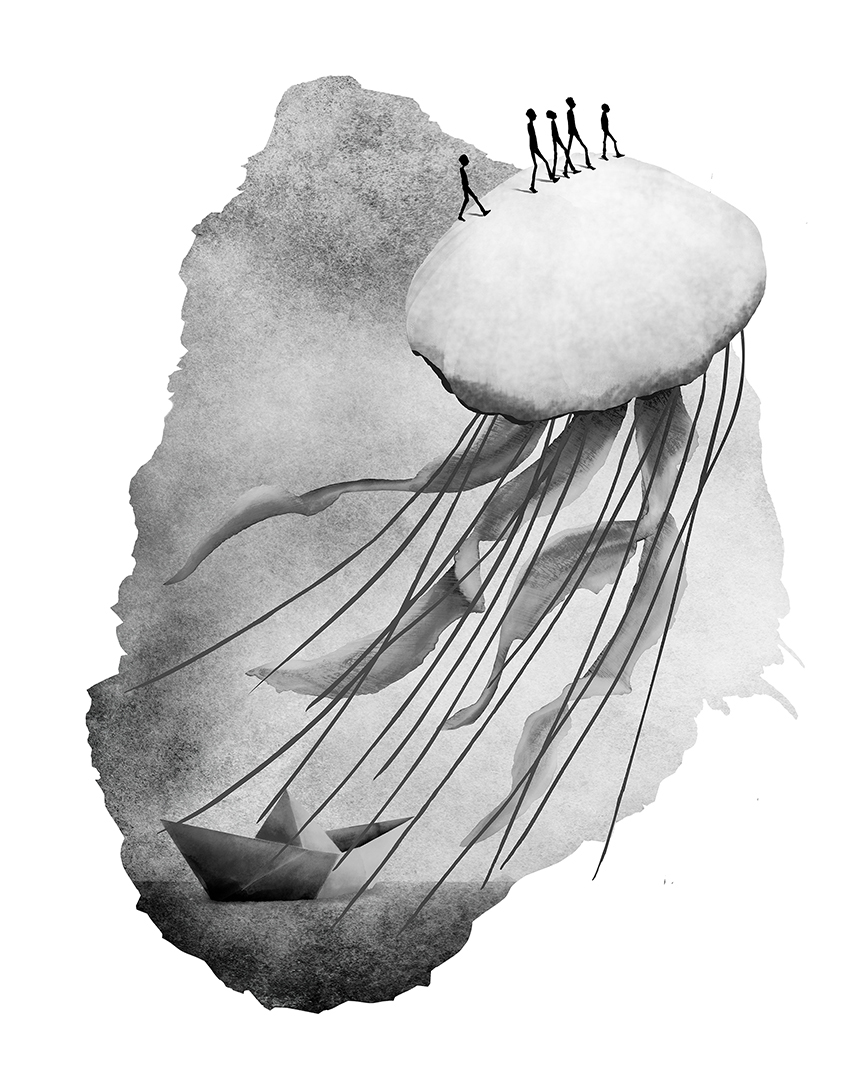 Photo montage Claude Peyrouse